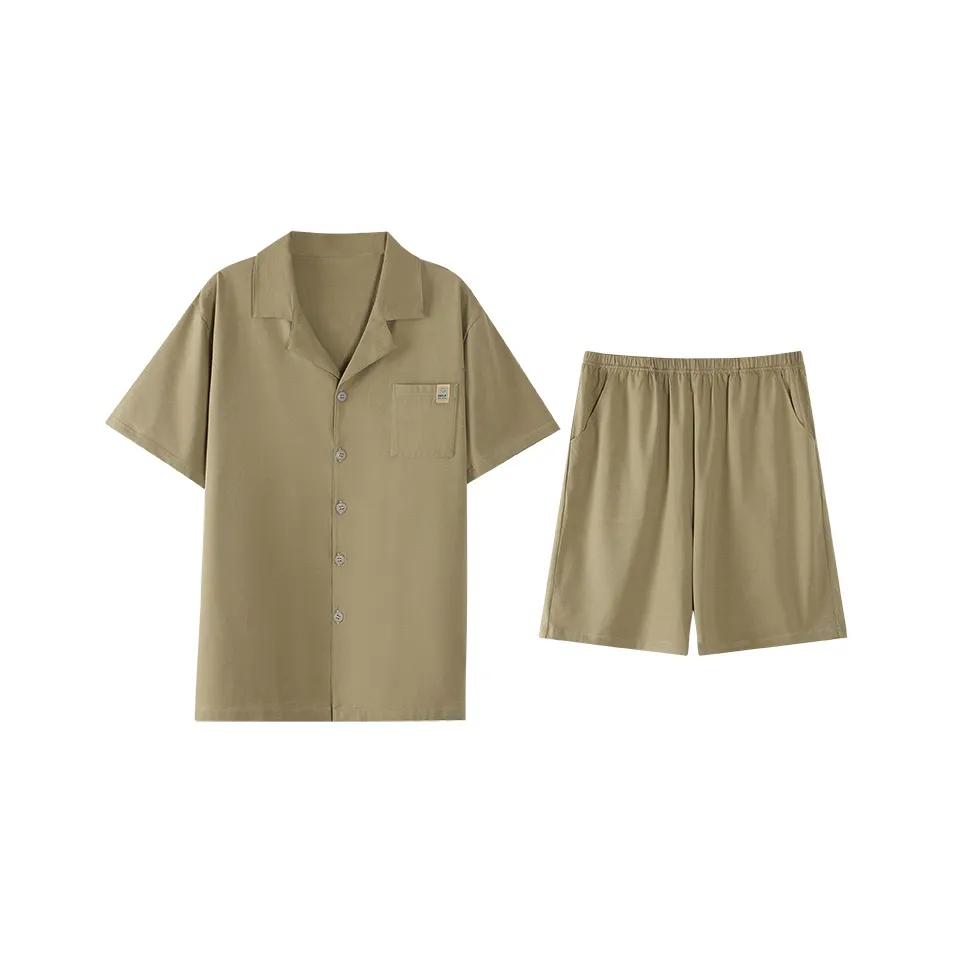 FENTENGCARE Pajama Set Men's Matcha