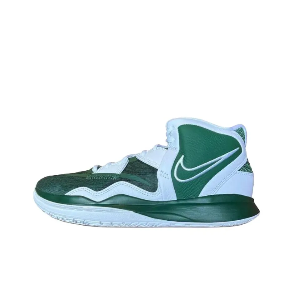 Nike Kyrie Infinity Slip-resistant Abrasion-resistant MID Баскетбольные кроссовки Мужской Зеленый