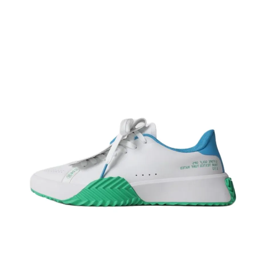 GFORE Устойчивая к истиранию низкая обувь для гольфа Женская Белая Зеленая