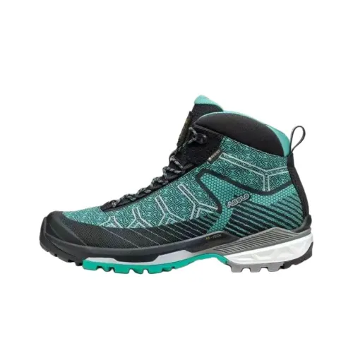 ASOLO Falcon EVO Jacquard GV Трекинговые ботинки Высокие Аква-зеленый/Черный Женские
