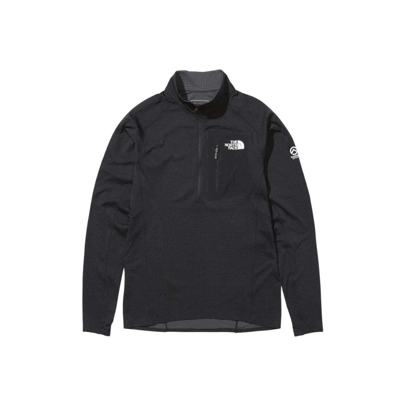 THE NORTH FACE Expedition Dry Dot Zip High T Shirt Men's Black