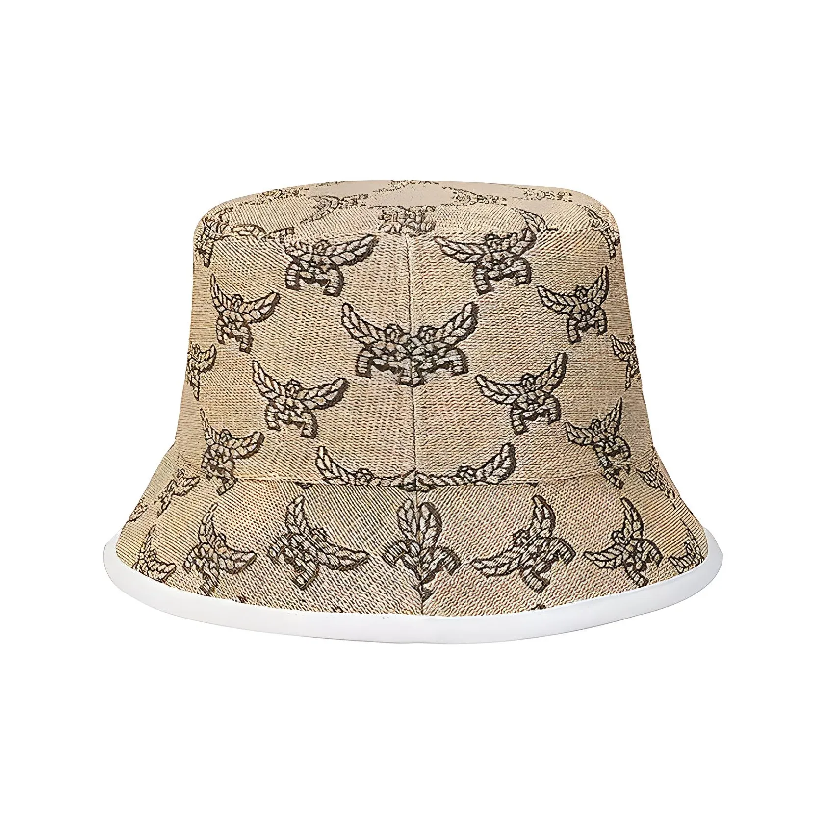 MCM Polyester, Polyamide, Viscose Bucket Hats Women's Brown