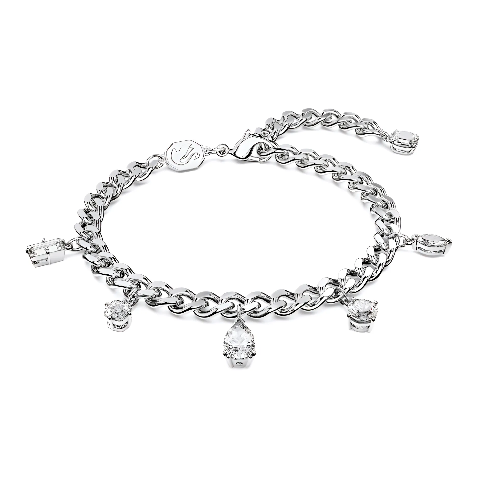 Swarovski Dextera Bracelets Unisex Silver