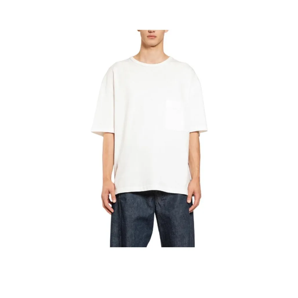 Lemaire Белая Мужская T-Рубашка