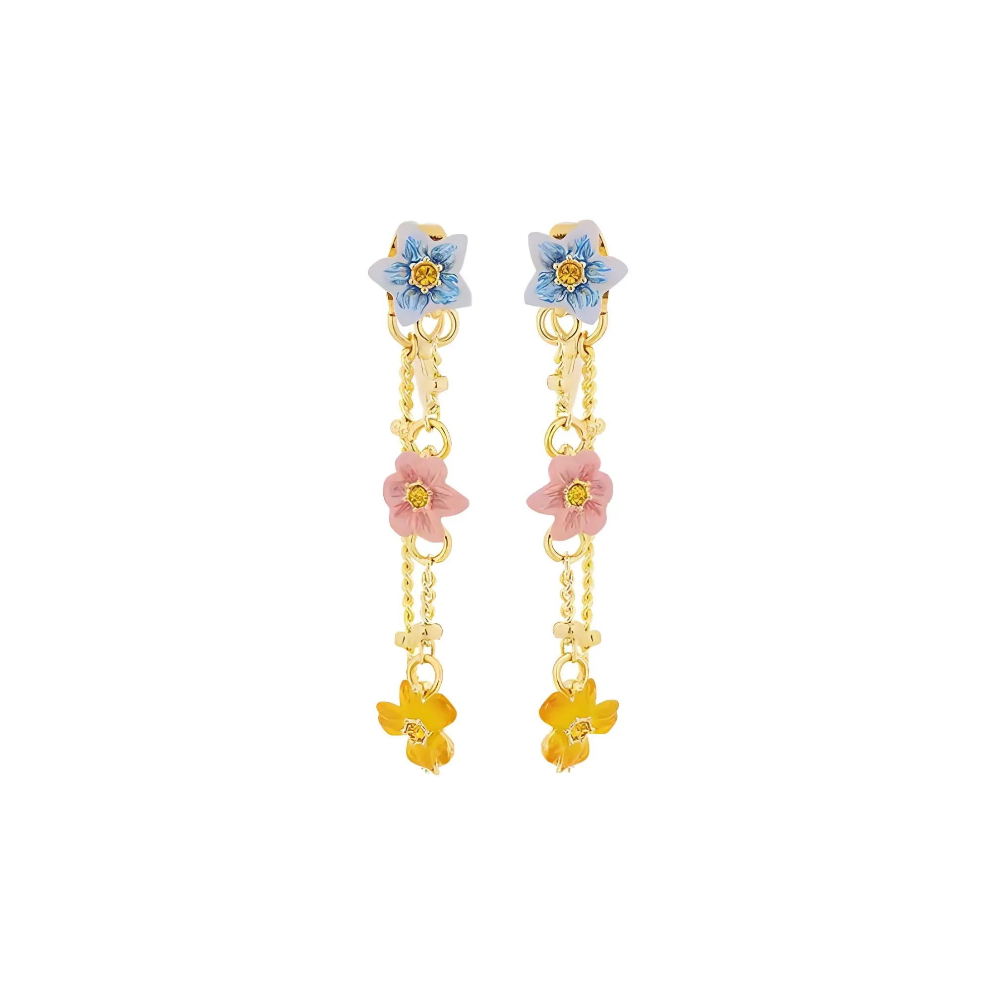 LES NEREIDES Золотой Покрытый Серьги из лата Женские Золотой