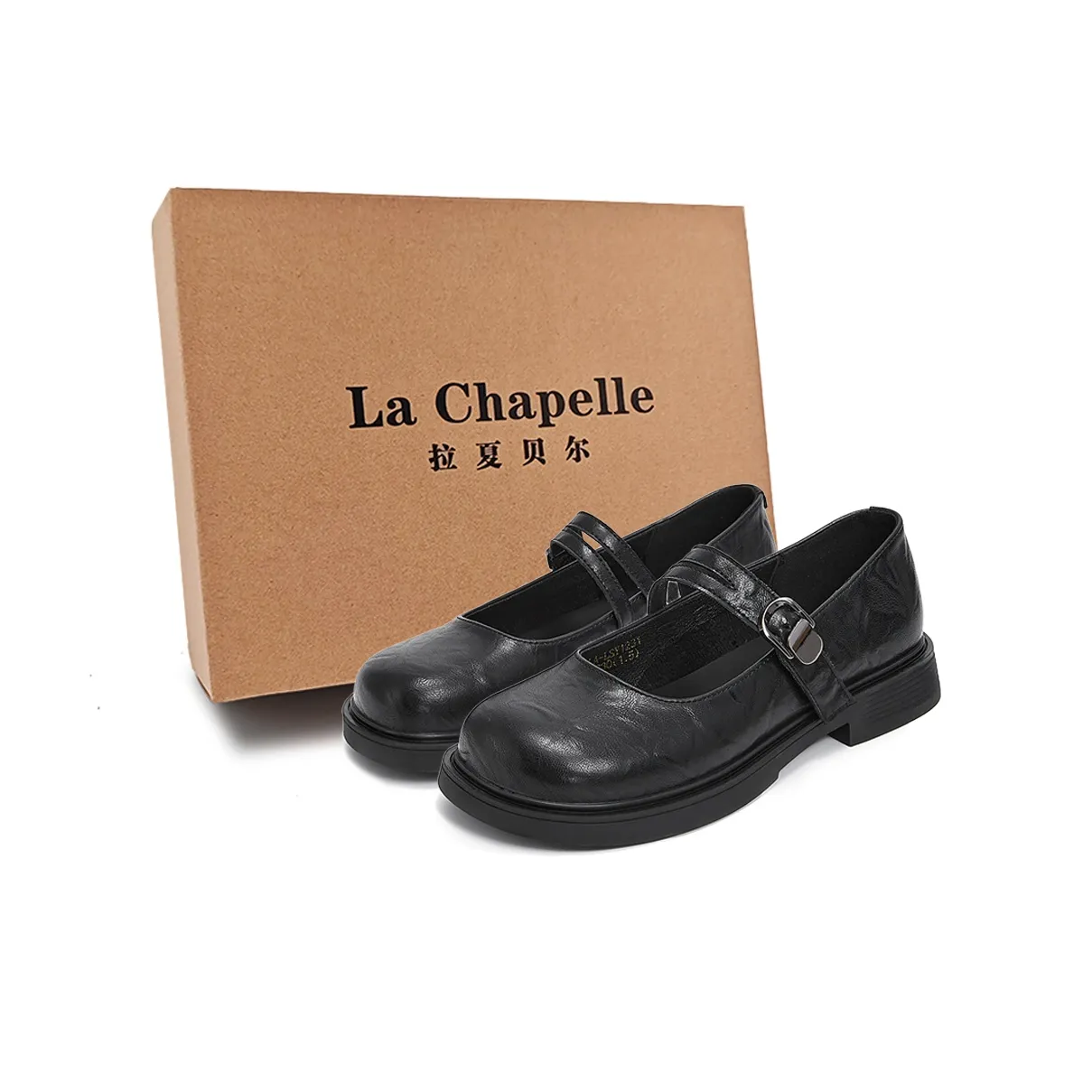 La Chapelle Туфли Мэри Джейн Черные Женские