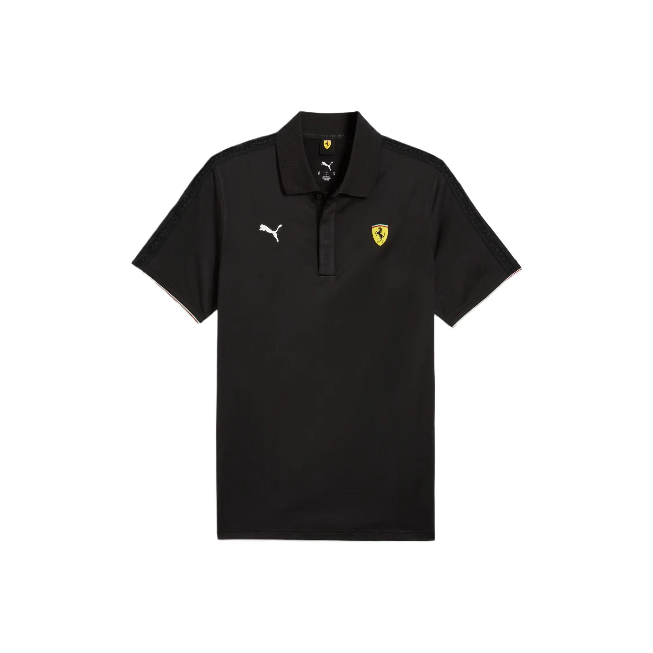 PUMA Race Cloudspan Поло Мужское Черное