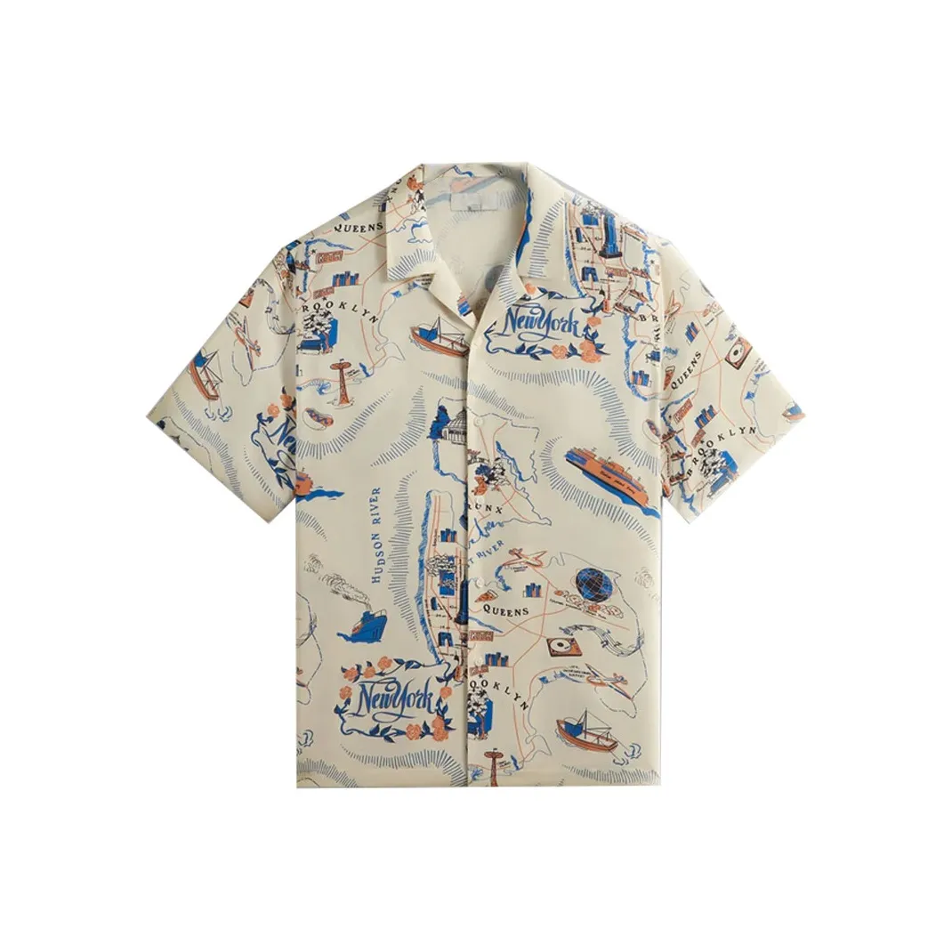 KITH Nyc Thompson Camp Collar Shirt