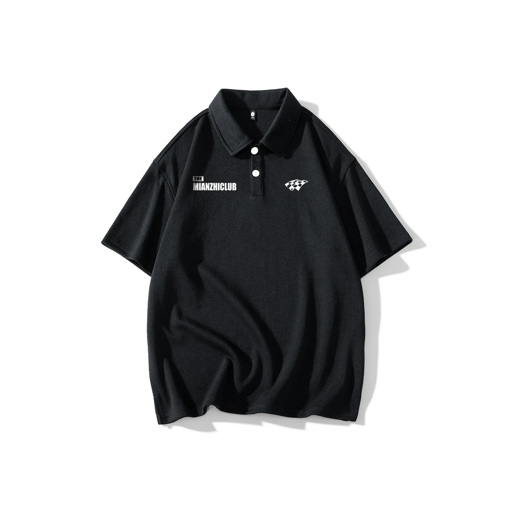 Cotton Short Sleeve Polo Shirts Unisex