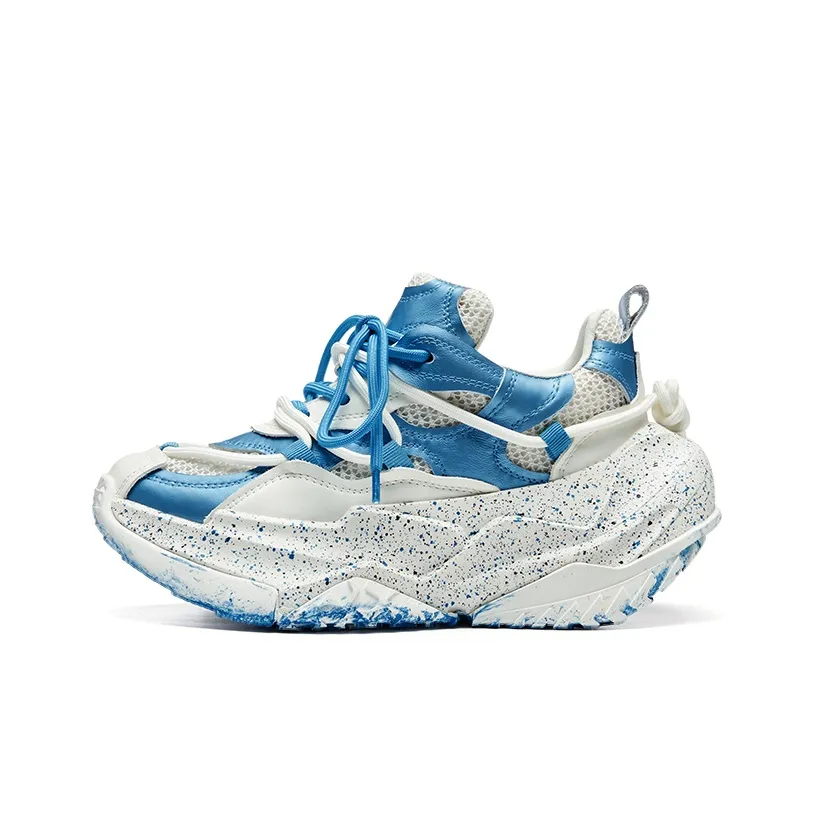 XMZY Arknights Series Galloping с The Wind Дышащий Moisture Wicking Низкий Топ Кроссовки с Толстой Подошвой Женские