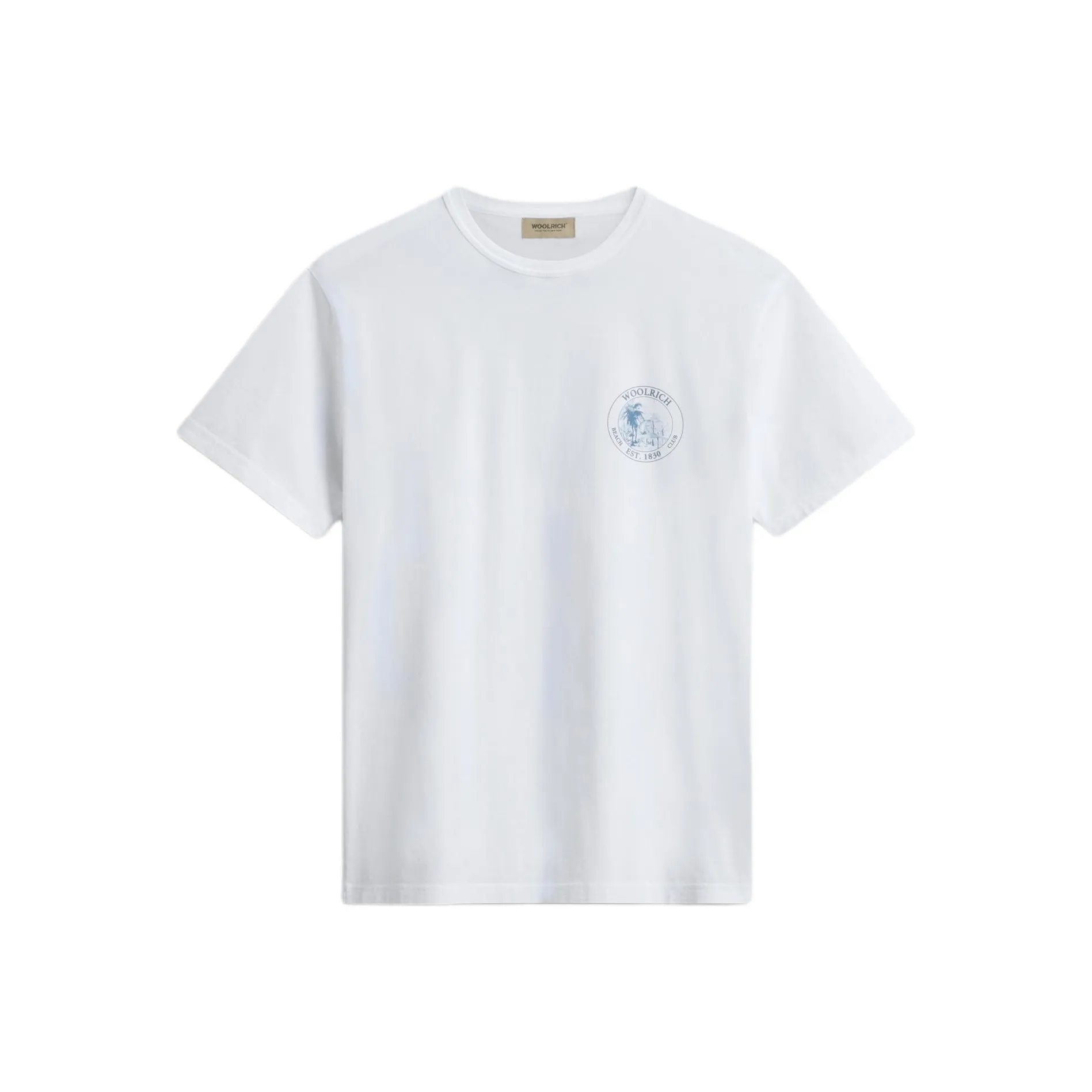 WOOLRICH SS25 T-Shirt Мужской Bright White
