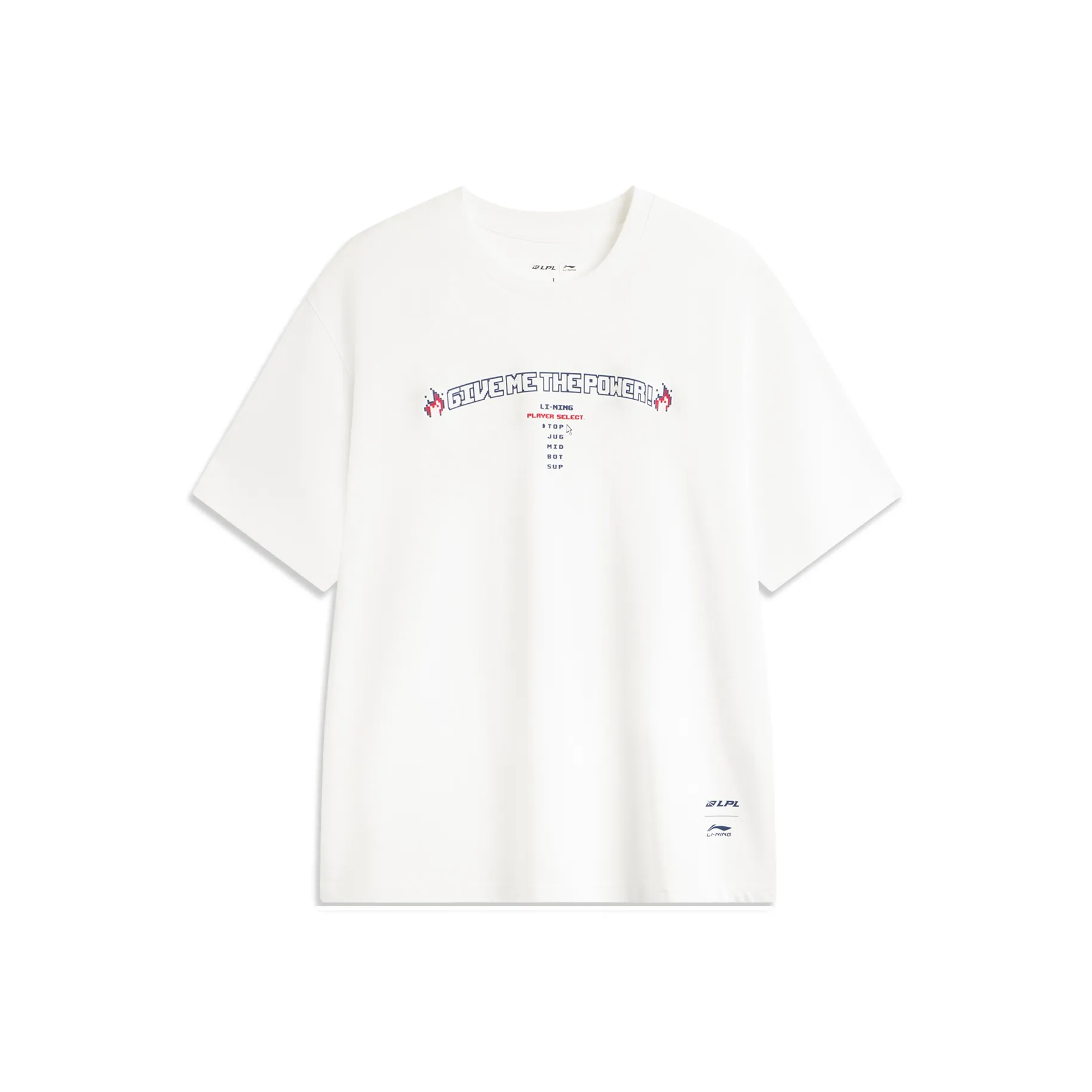 LINING x LPL Sports Life Collection Рубашка Унисекс Экрю
