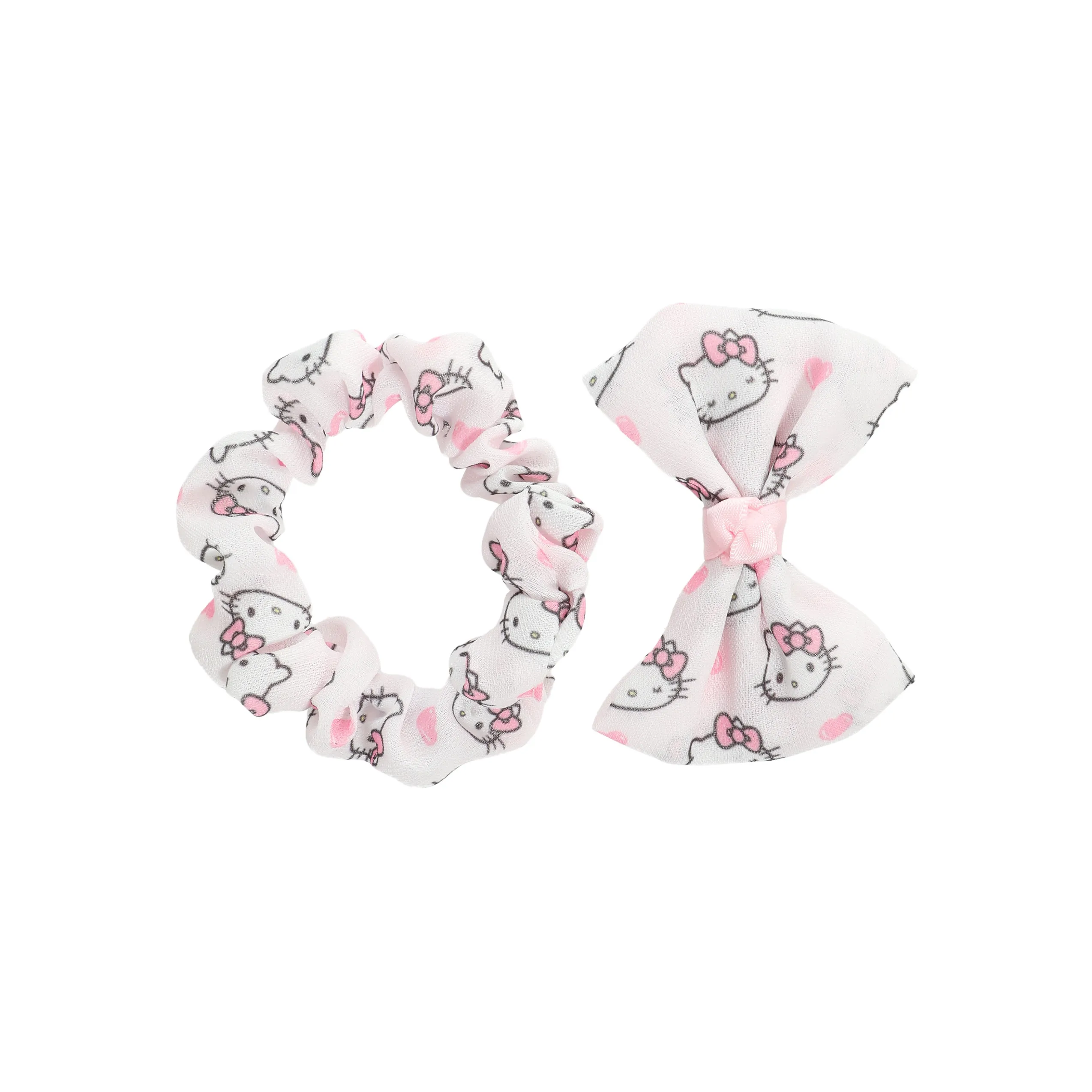 Hello Kitty Sanrio series Ткань Заколки для волос Женские