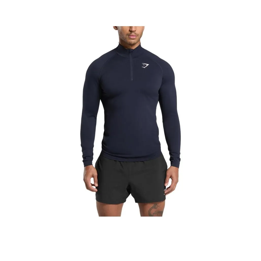 GYMSHARK T-Shirt Мужской Морской Синий Темно-Синий