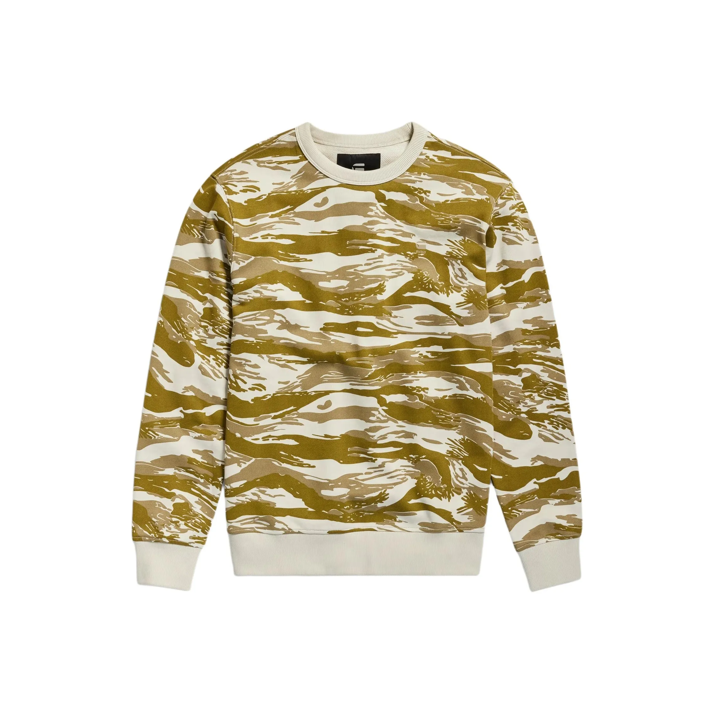 Свитшот STAR RAW Мужской Бежевый Желтый