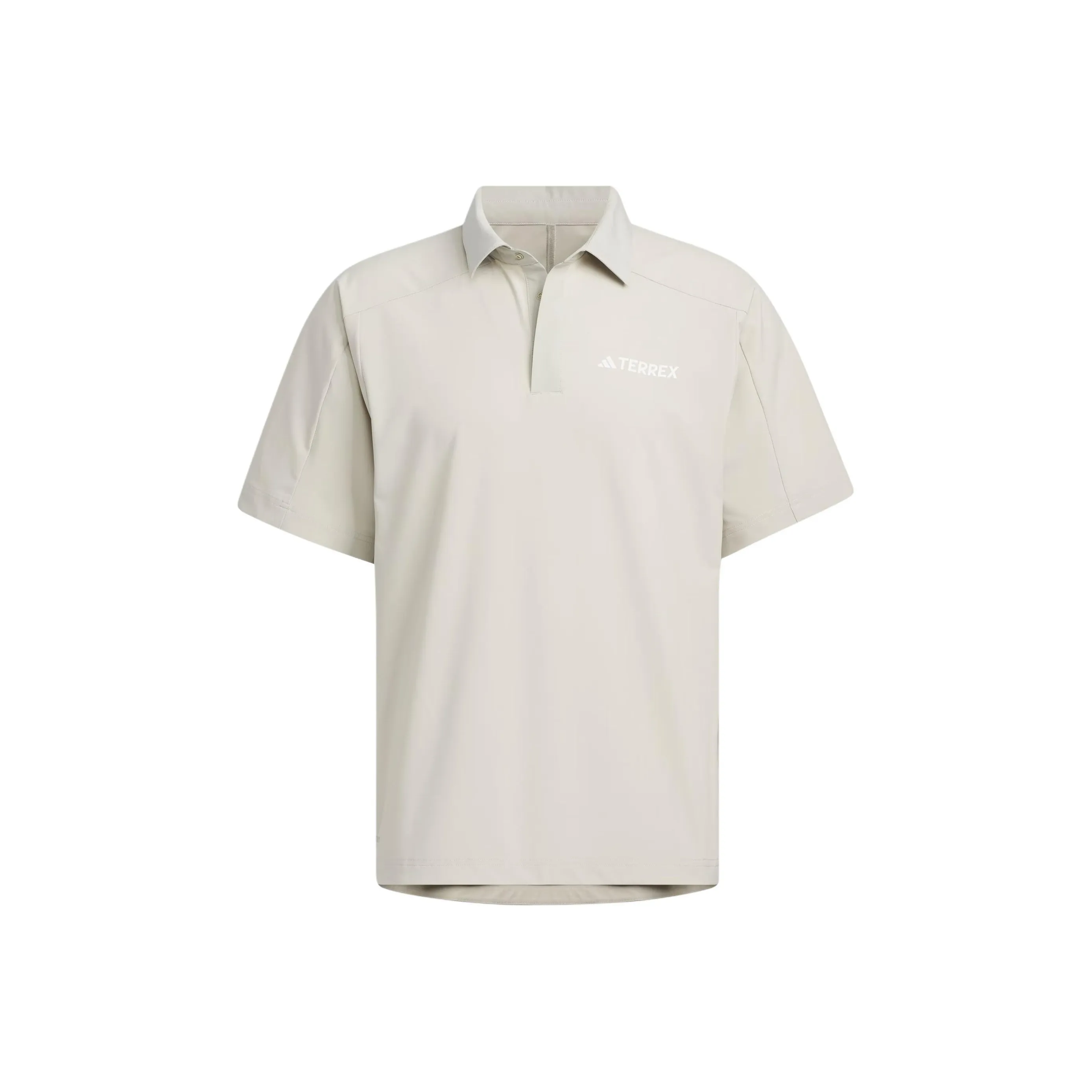 Adidas Ткани вязаные AEROREADY Поло Мужское Светло-Серое