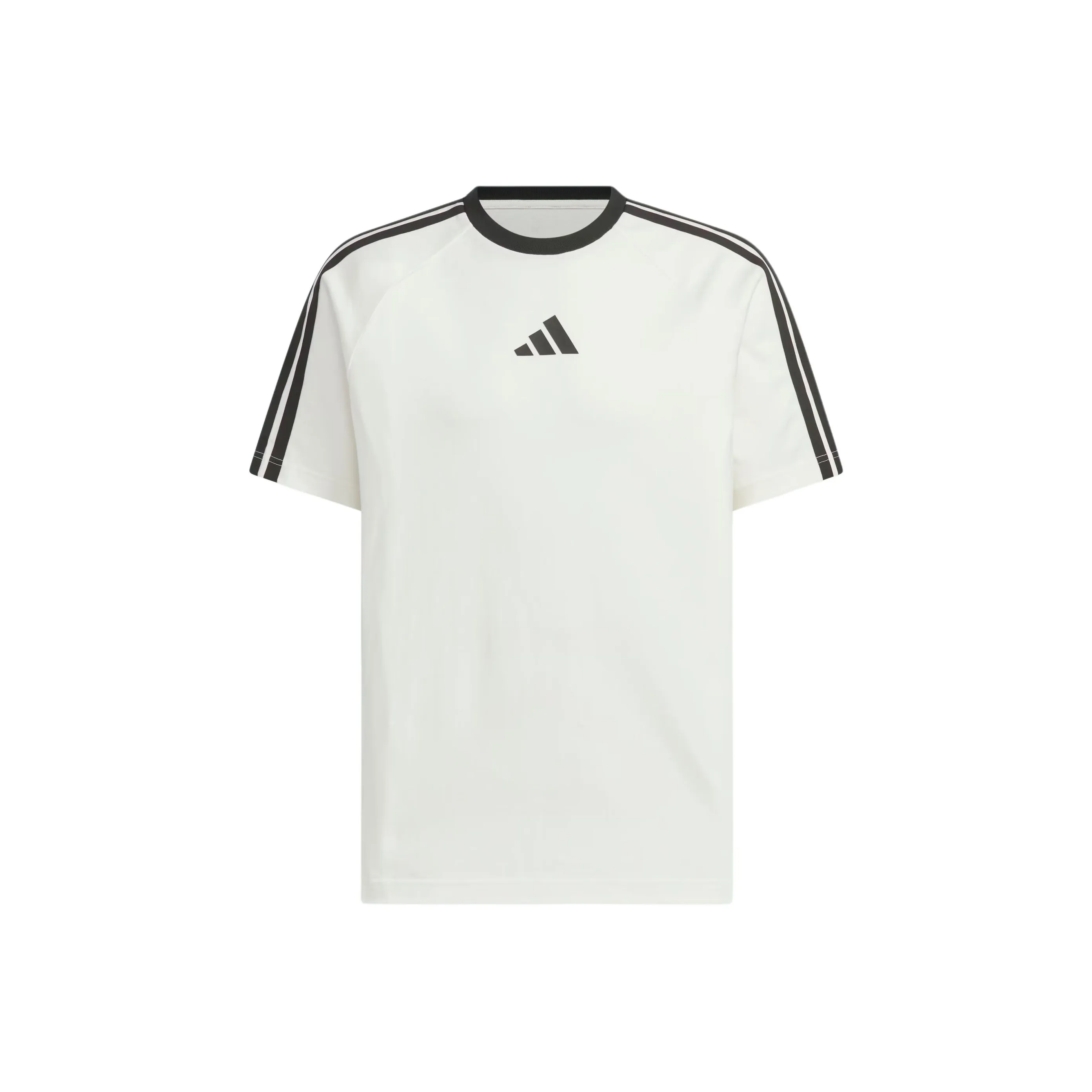 Adidas 3 Stripes T-Shirt Мужская Нефритово-белая