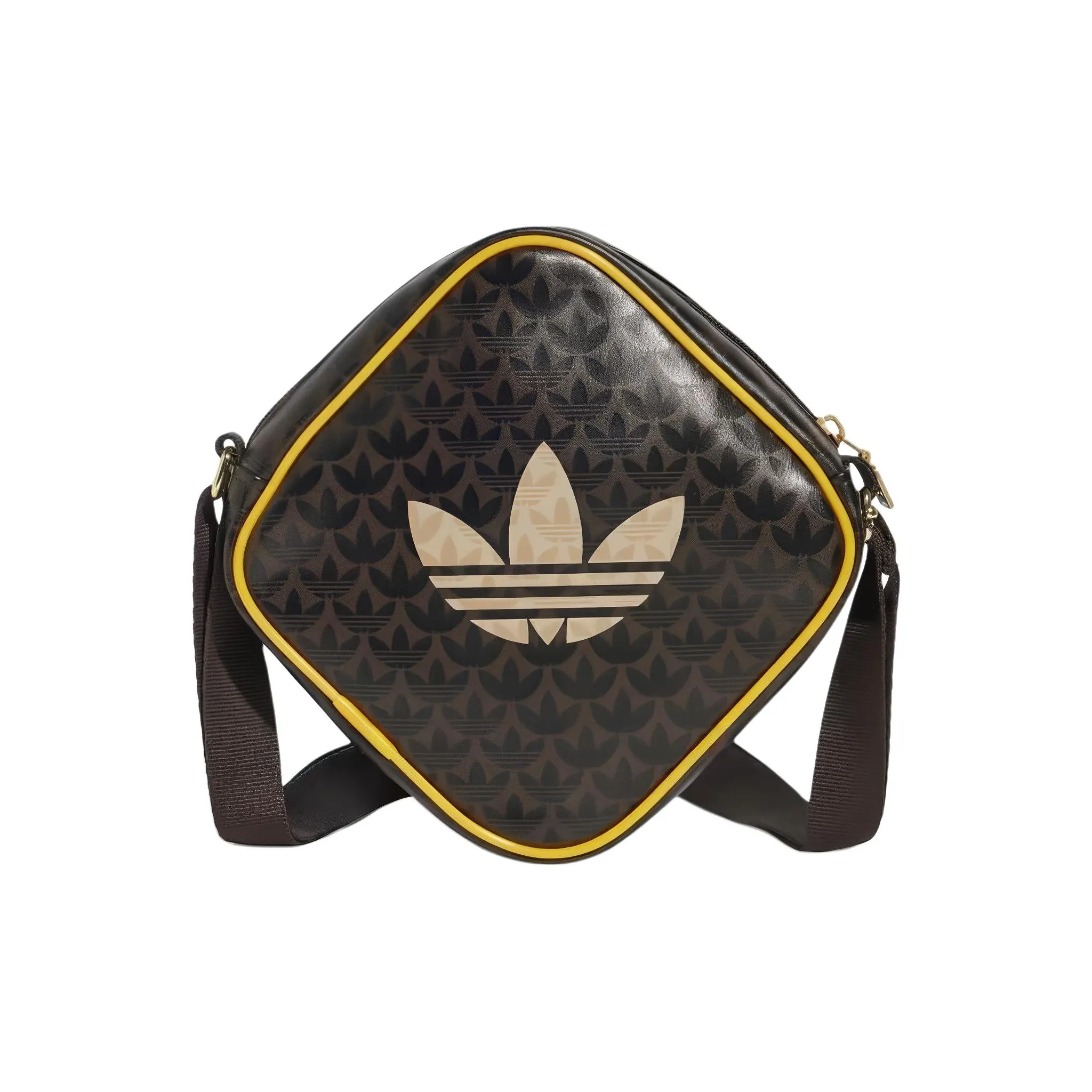 Adidas Originals Полиуретан Сумка через плечо Унисекс Темно-коричневый