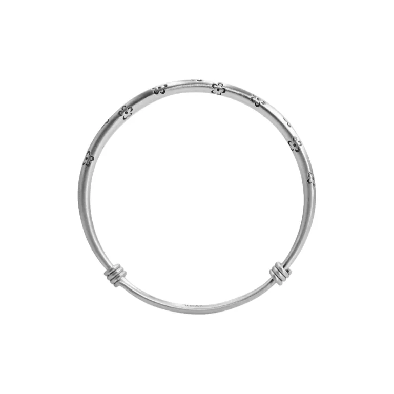 BKBU 999 Fine Silver Bangles Women's