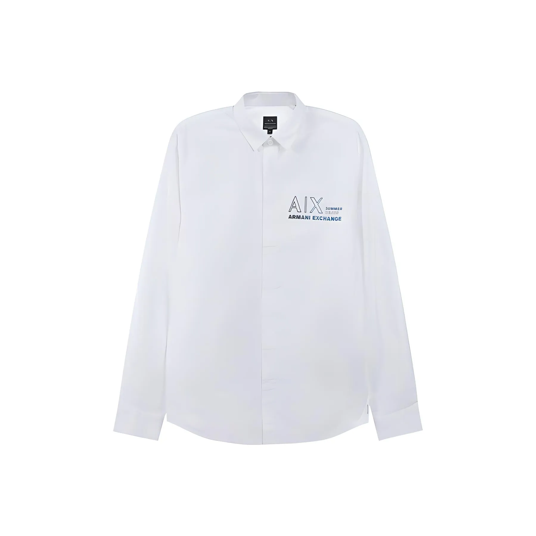 ARMANI EXCHANGE SS23 Рубашка Мужская Белая