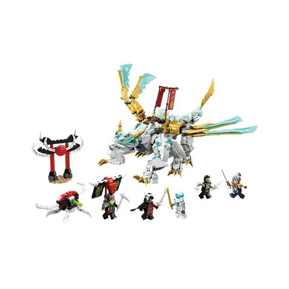 LEGO Zane’s Ice Dragon Creature Building Blocks 71786