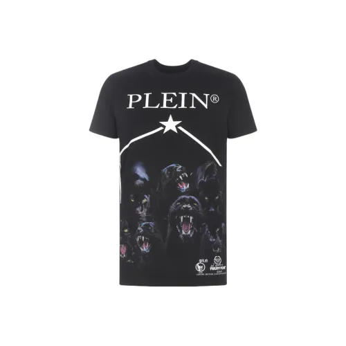 PHILIPP PLEIN Черная Мужская Рубашка