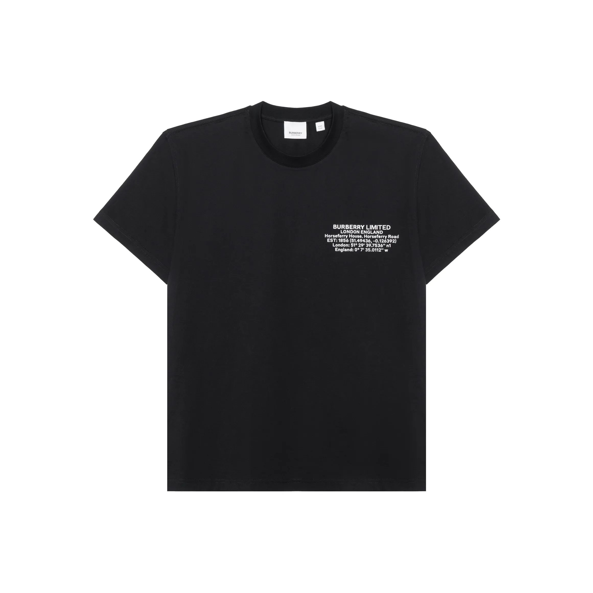 Burberry Черные Мужские T-рубашки