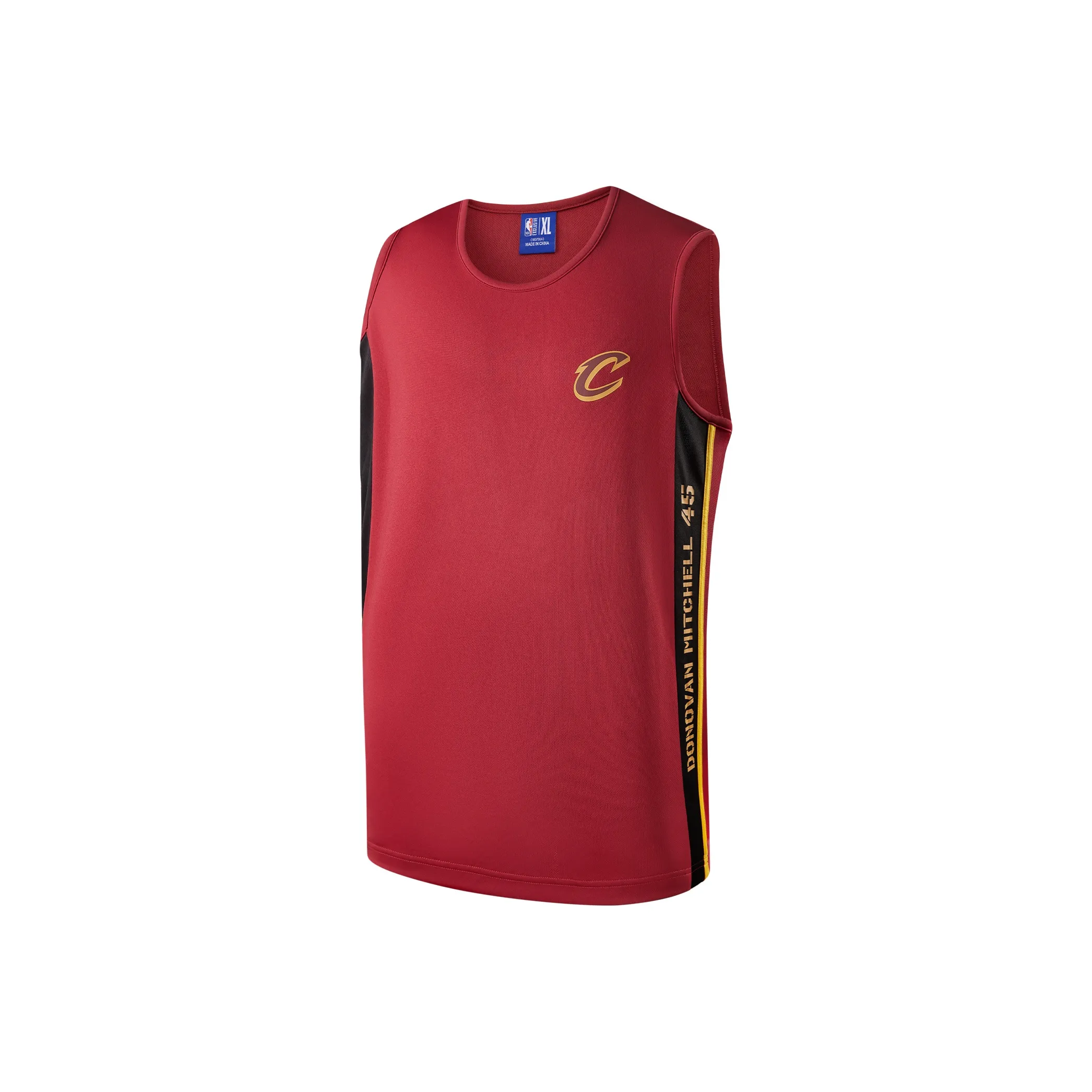 NBA Team Culture Series Tank Tops Unisex Deep Red
