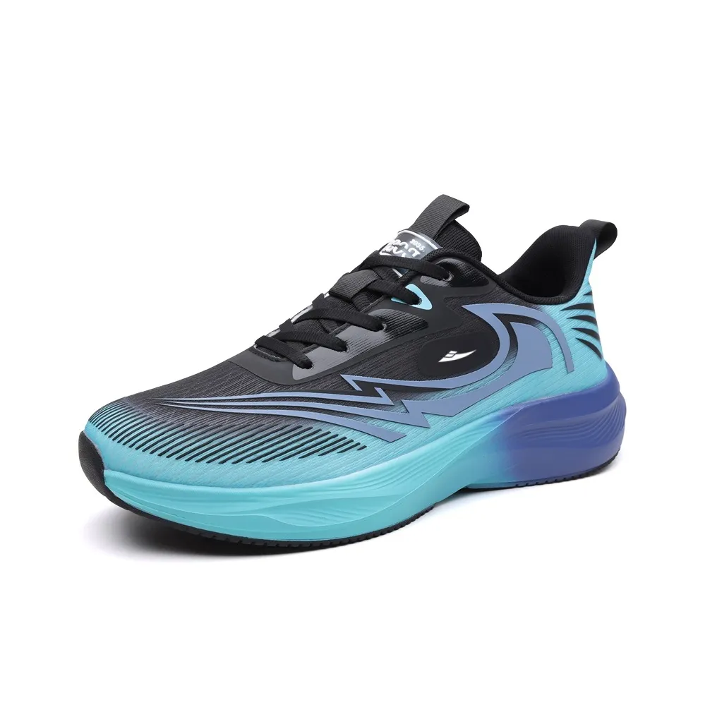 Kuding Cushioning, Slip Resistant, Abrasion Resistant, Breathable Low Top Running Shoes Men's