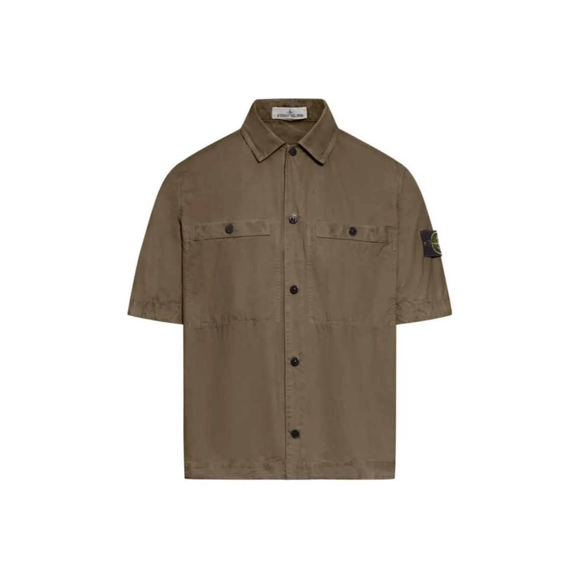 Stone Island Коричневые Мужские Рубашки