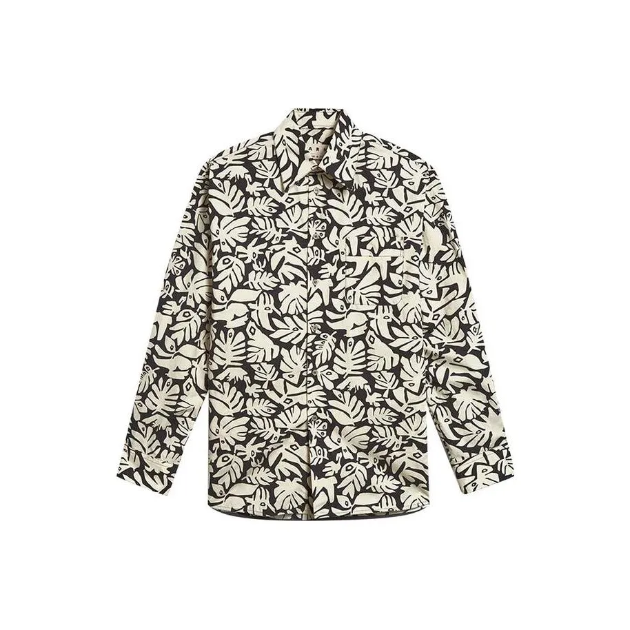 MARNI Многоцветные Мужские Рубашки