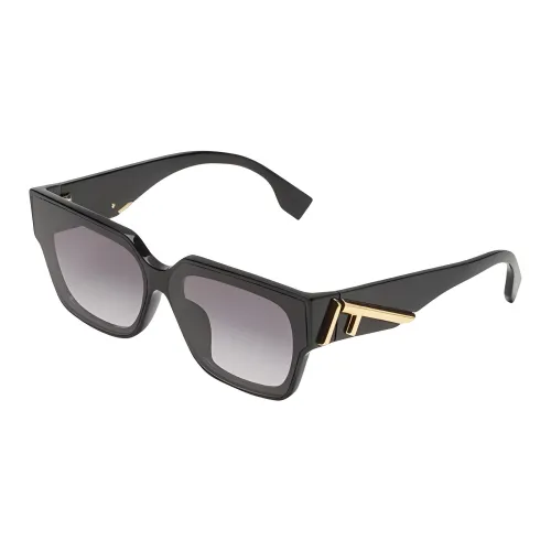 FENDI Солнцезащитные очки Черные Женские