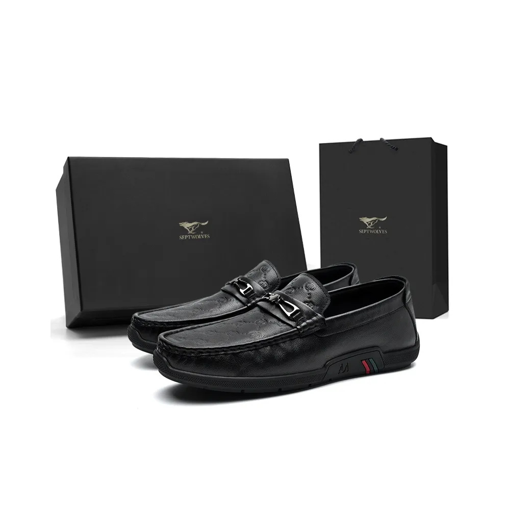 SEPTWOLVES Loafers Men's Black/Black, Gray/Gray