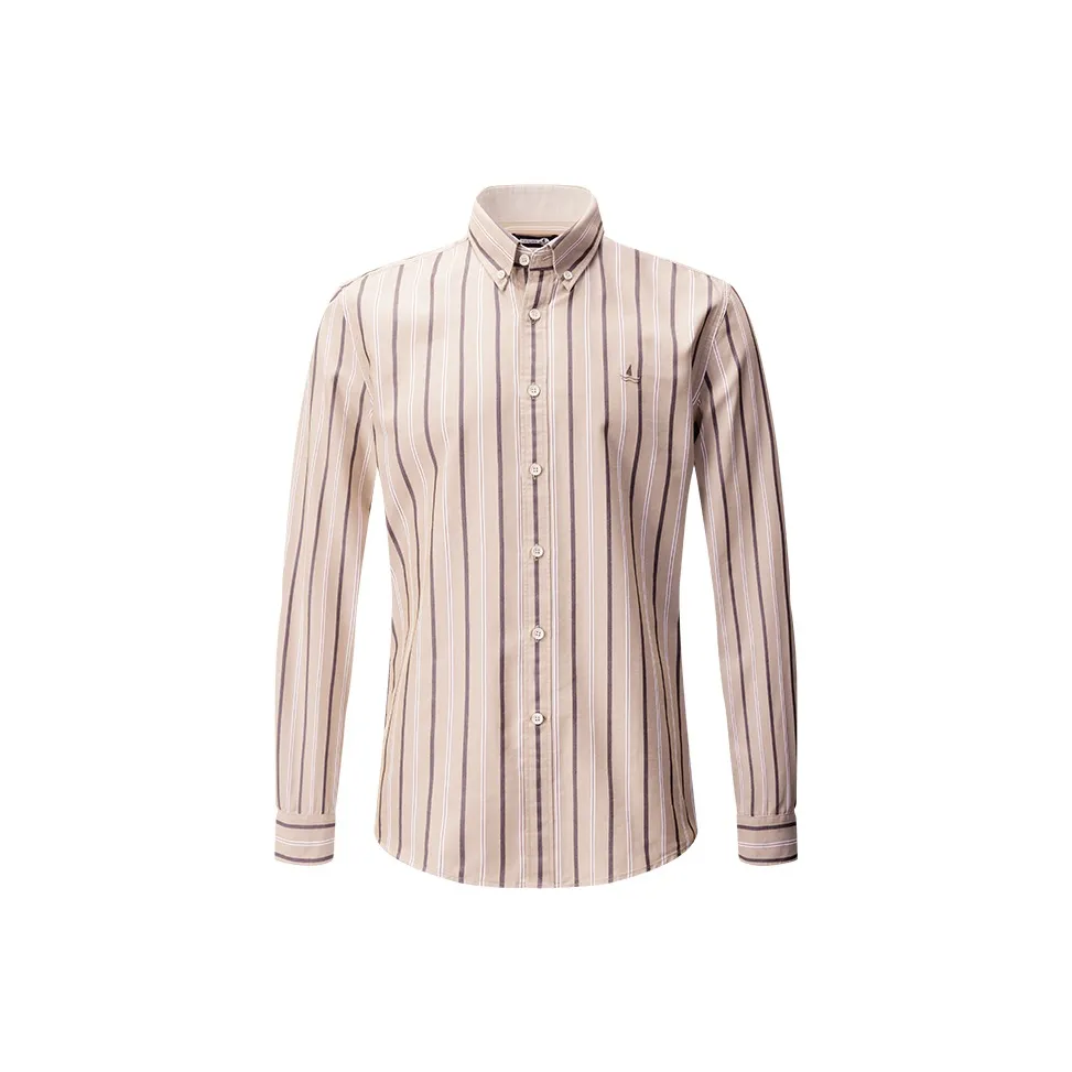 NAVIGARE Рубашка Мужская CUBAN Кофейный