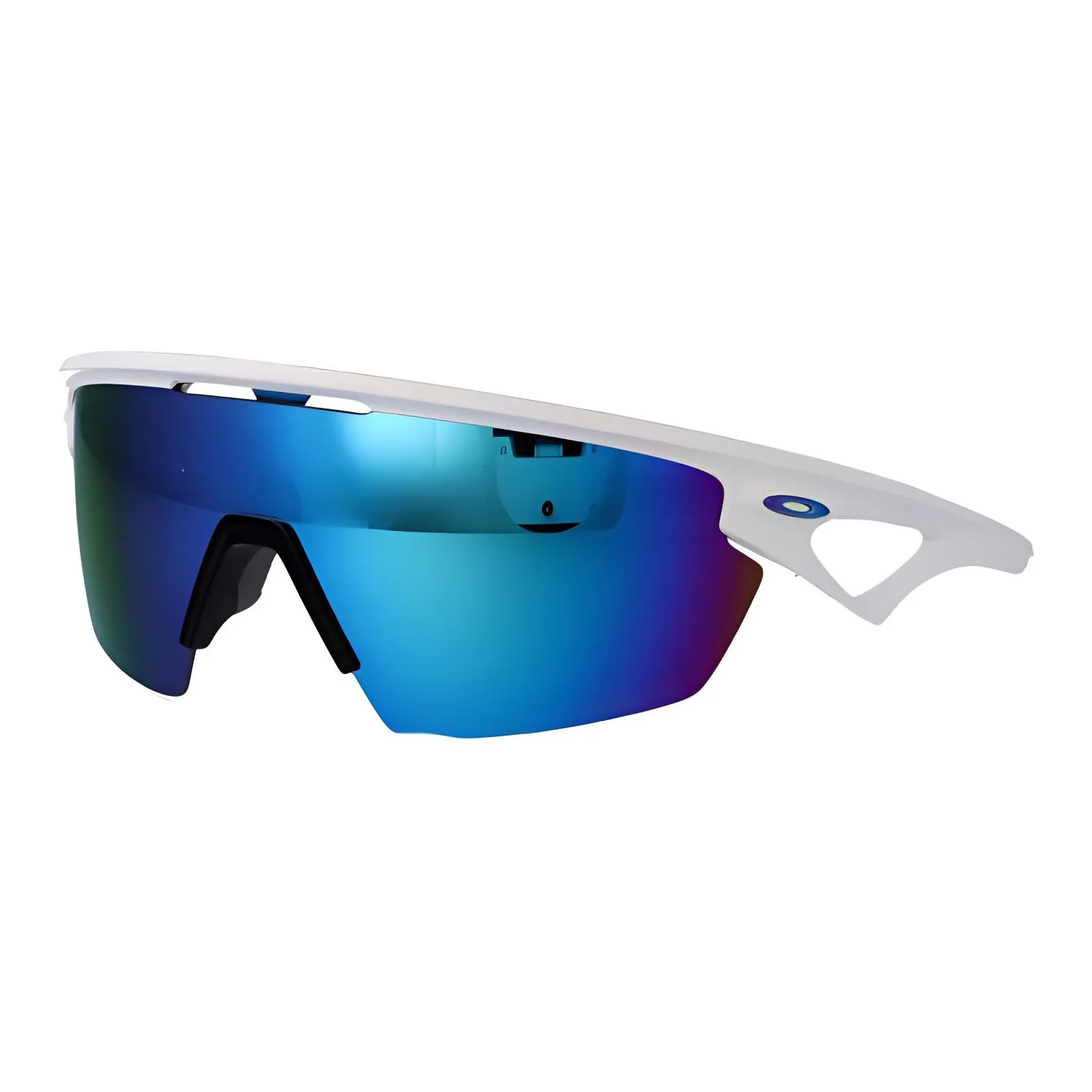 Oakley Injection Нерегулярная форма Солнцезащитные очки Унисекс Матовый белый