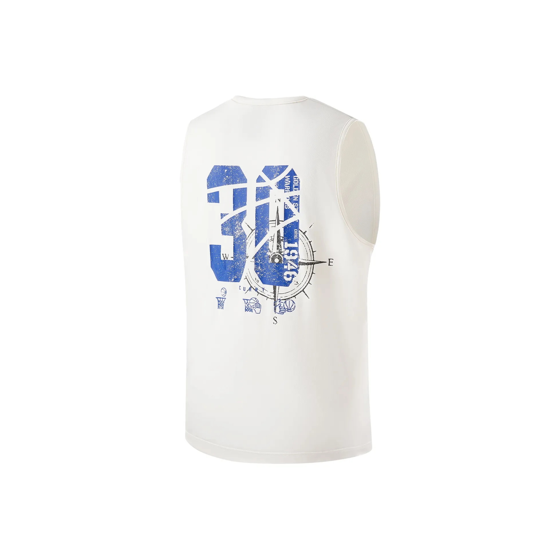 NBA Golden State Warriors Stephen Curry Футболка Унисекс Белая