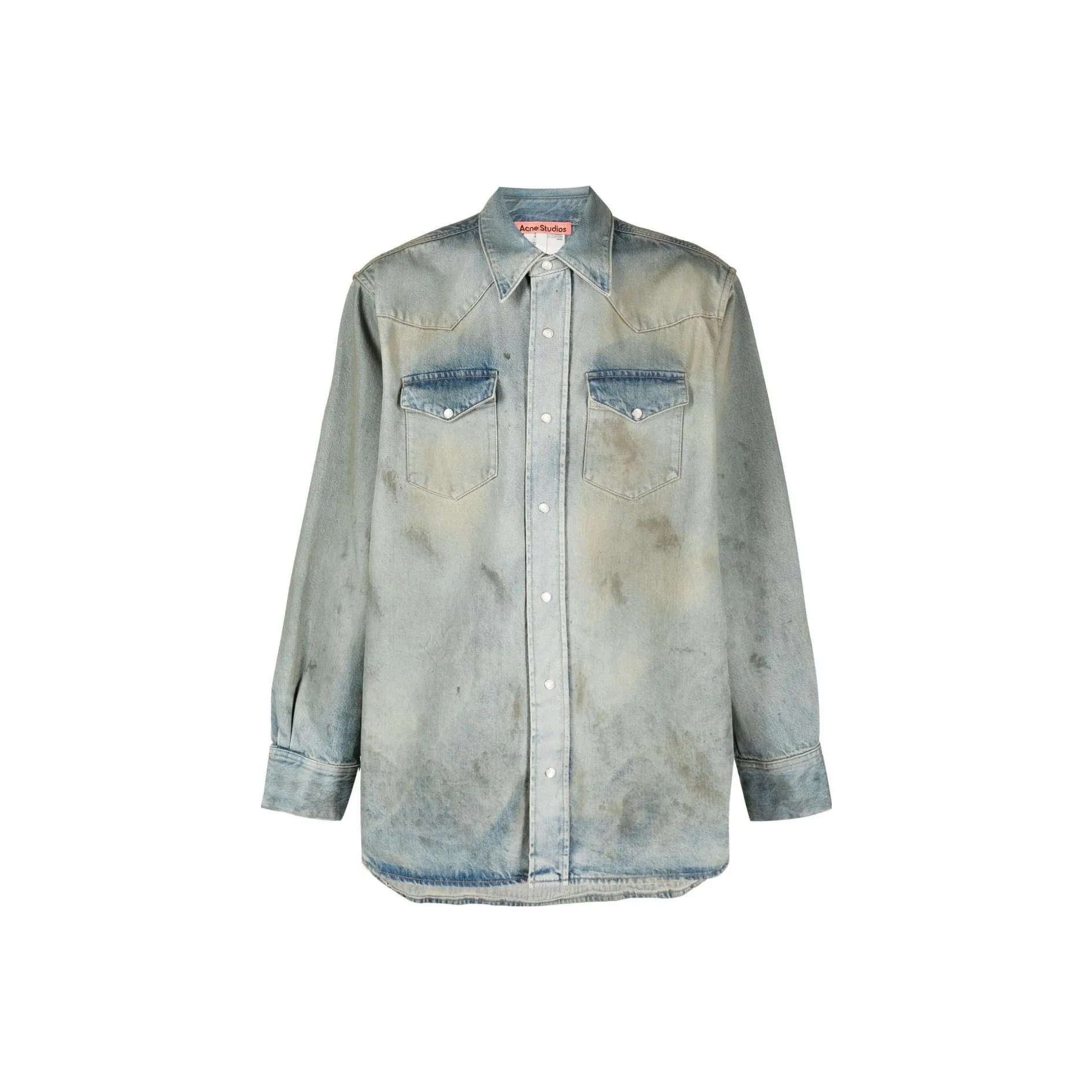 Acne Studios Denim Collared Button Up Shirt