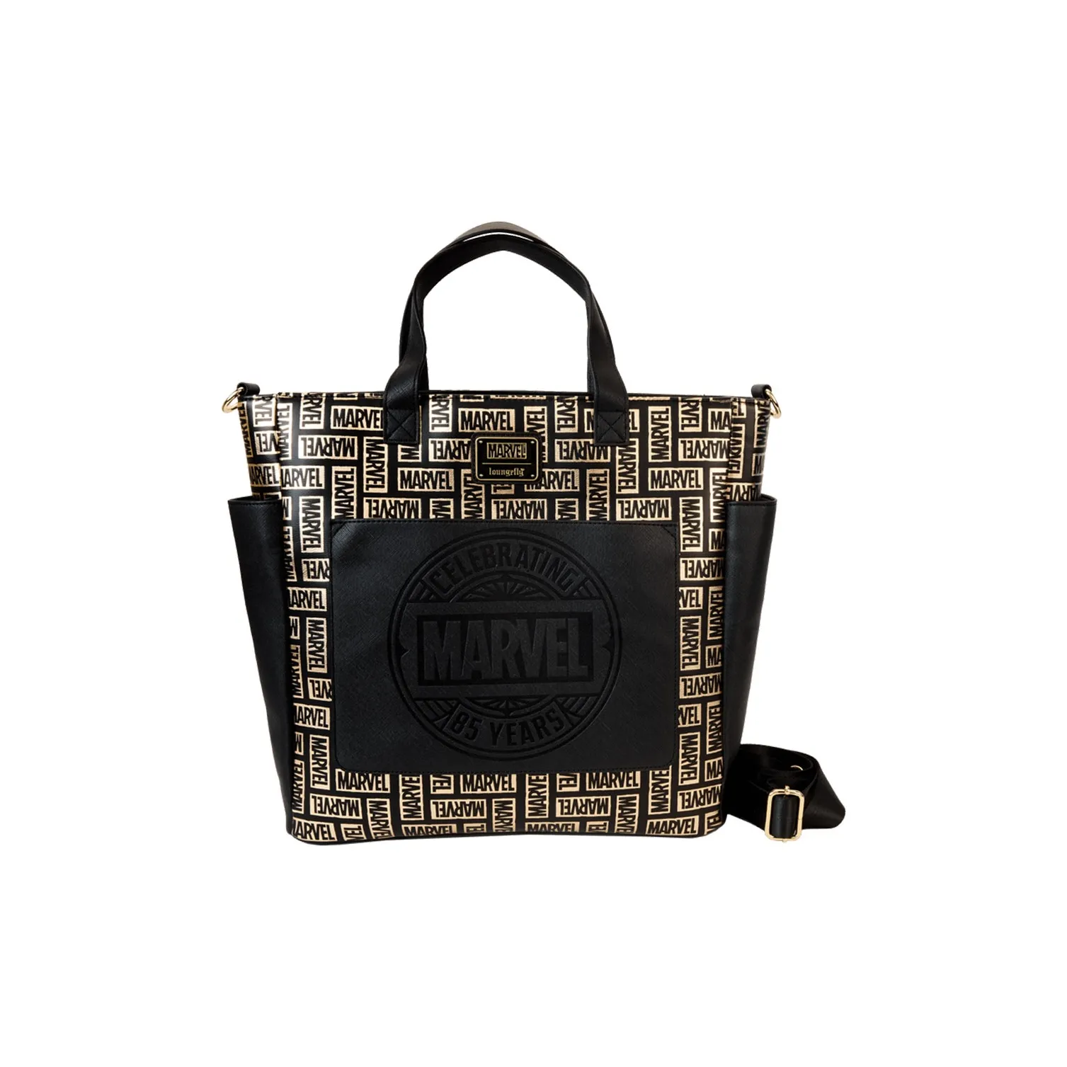 Loungefly Сумка из искусственной кожи мужской золотой с принтом