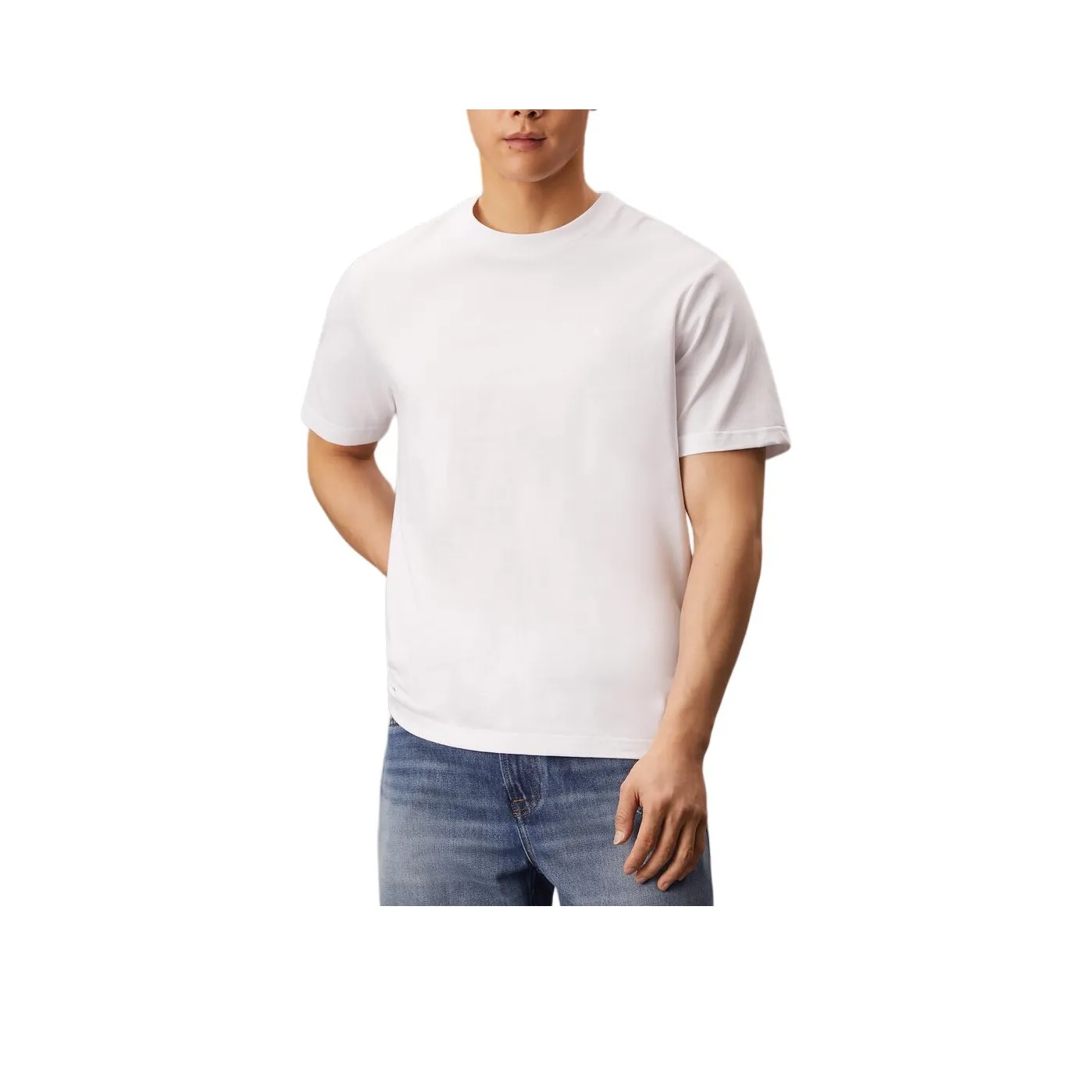Calvin Klein T Shirts Men Bright White