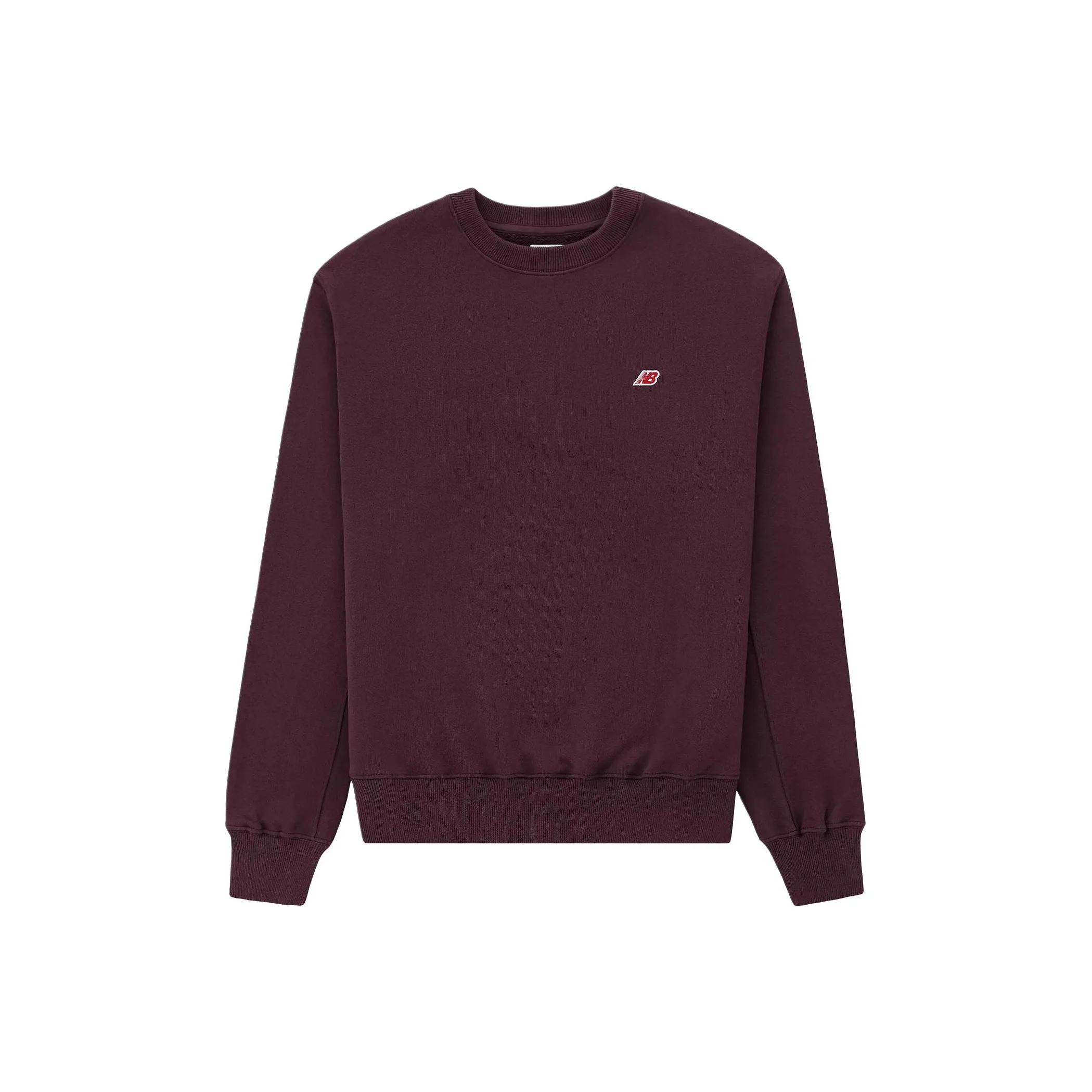 New Balance Made In USA Collection Sweatshirt FW24 Core Crewneck Sweatshirt Men's Red