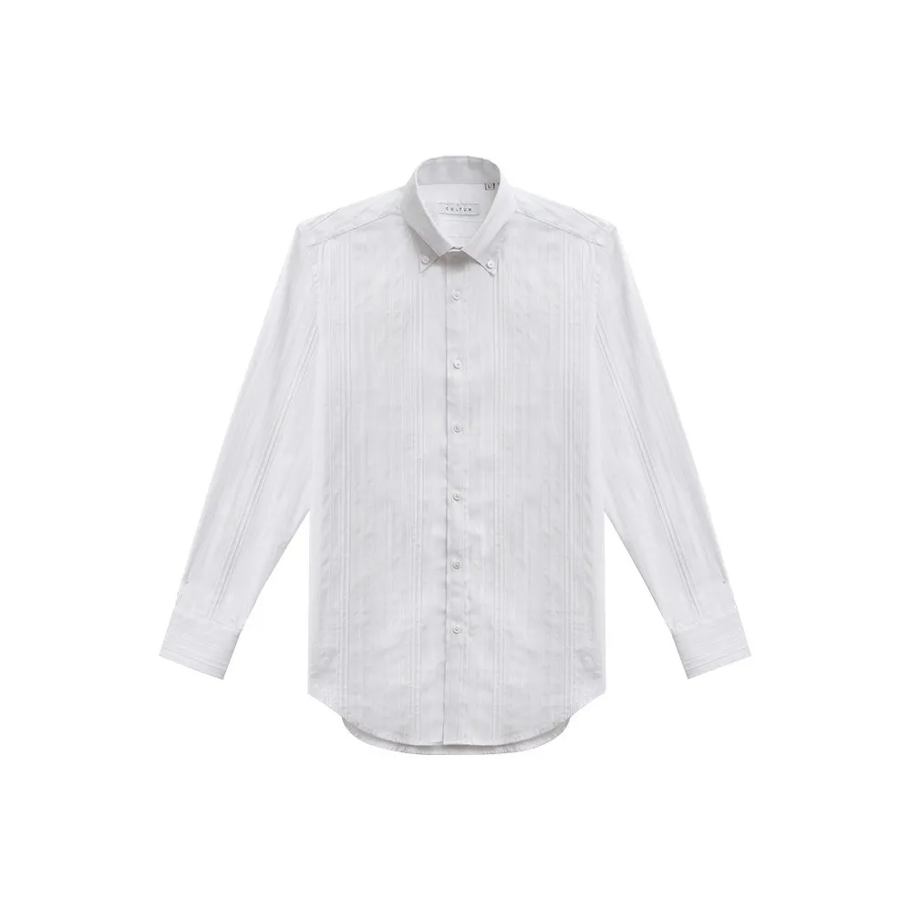 CULTUM Белый Мужская Рубашка