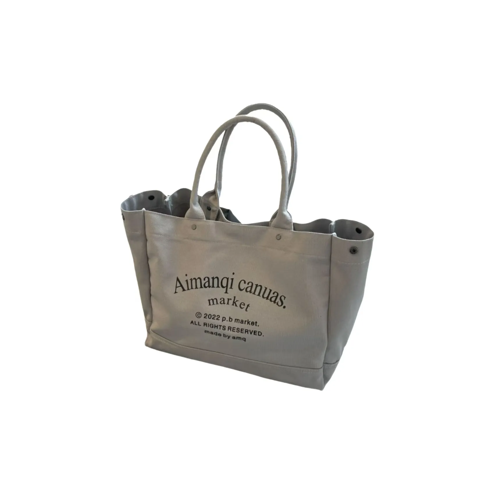 Boniu Canvas Bag Унисекс Сумка Экрю Черный Серый CAMEL