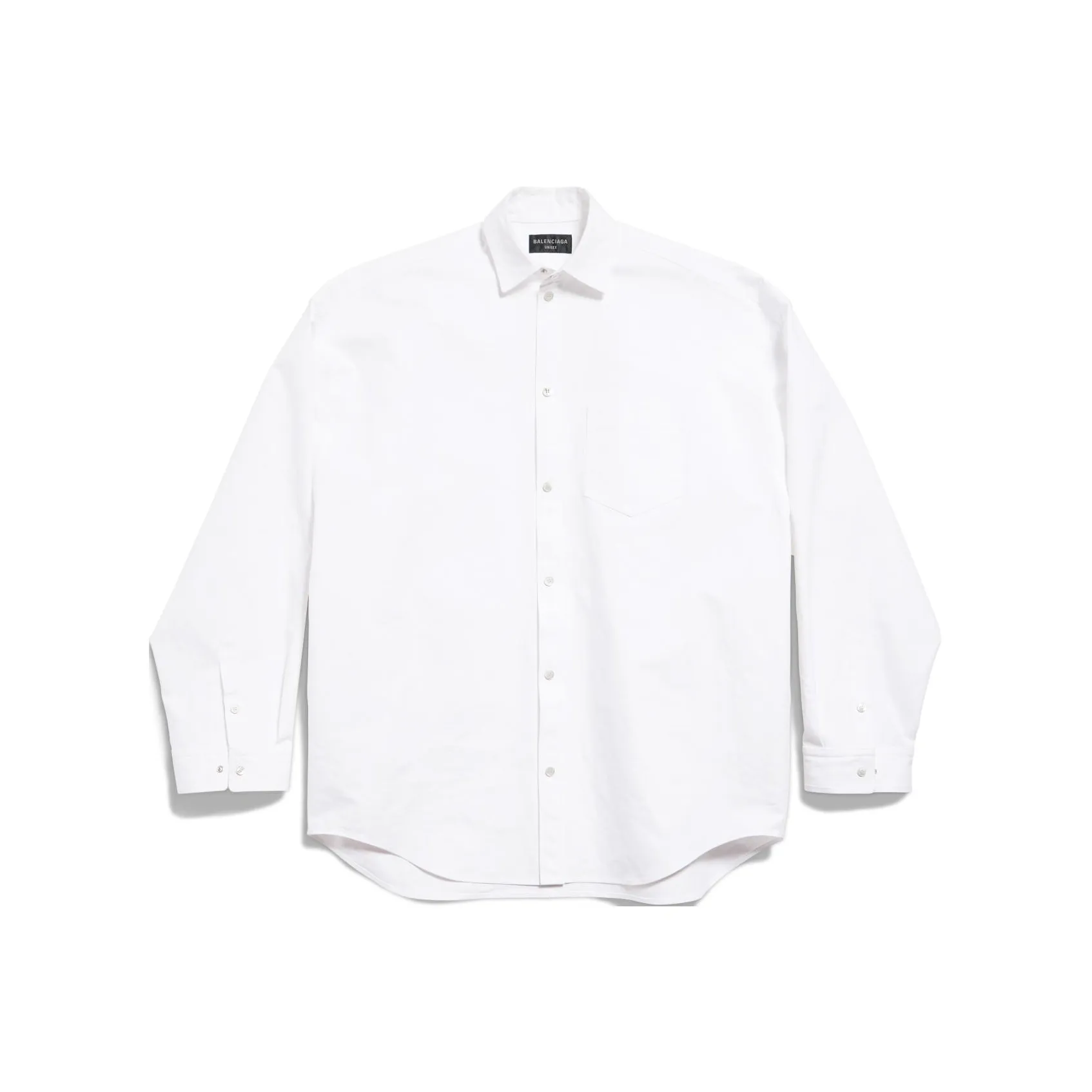 Balenciaga Outerwear Large Fit Long Sleeved Shirt