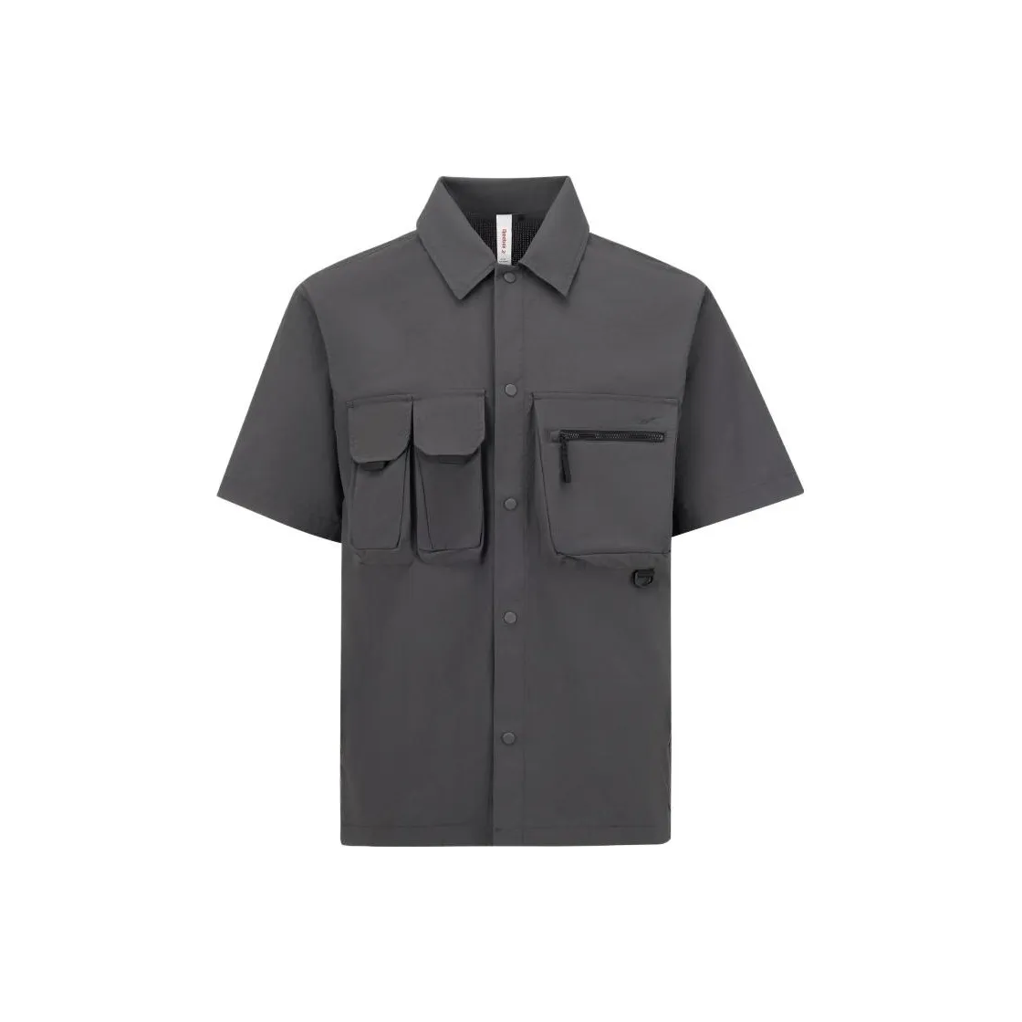 Reebok Co-brand Рубашка Мужская Угольный Черный