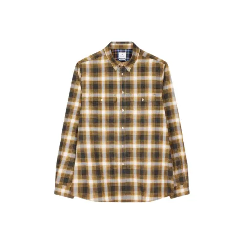 Paul Smith Желтые Мужские Рубашки