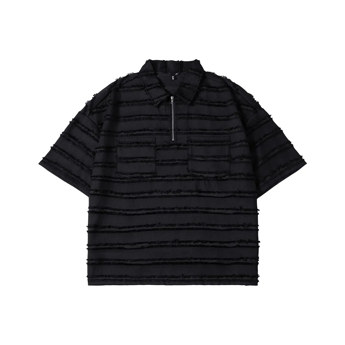 N MAX Polo Shirts Men's Black