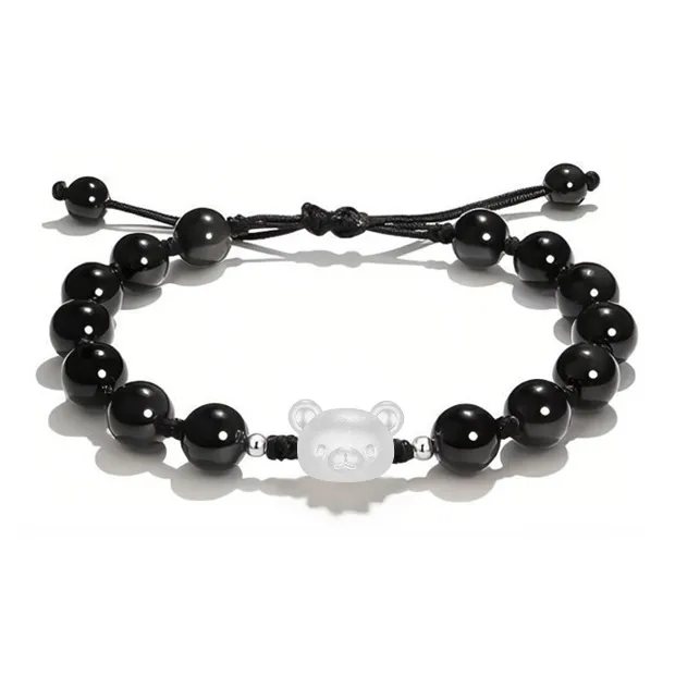 Hats & Caps Glass Cat Eye Bracelets Unisex