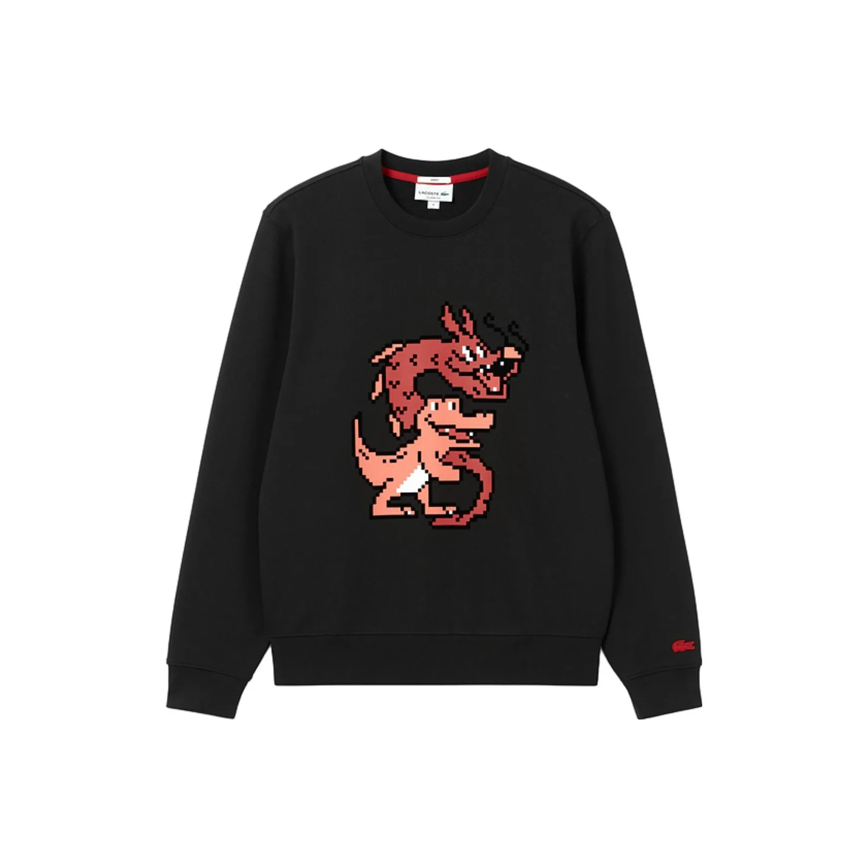 LACOSTE Sweatshirt Unisex Black