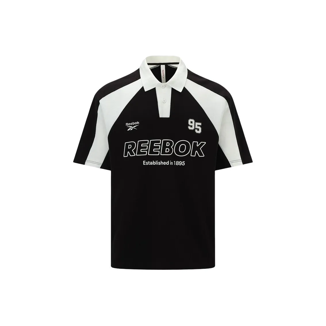 Reebok Черное унисекс-поло