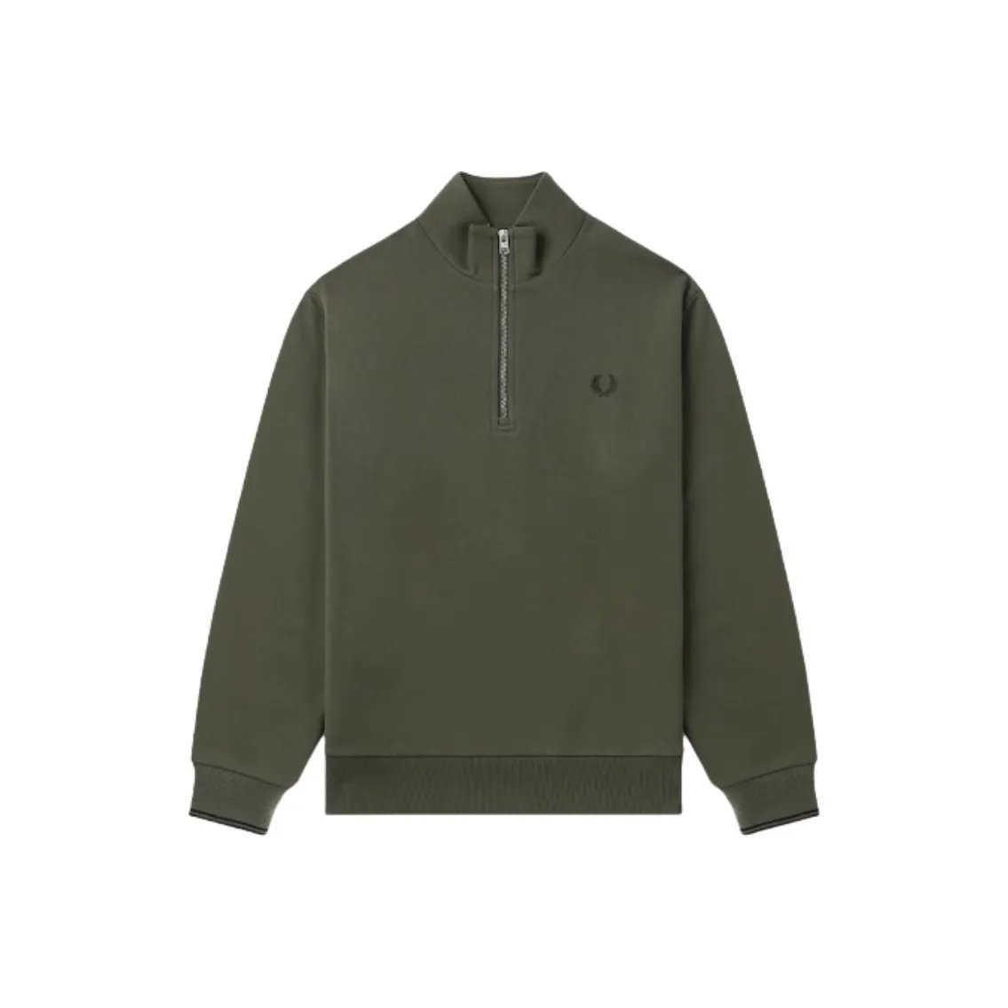 FRED PERRY Collaboration FW24 Свитшот Мужской Зеленый